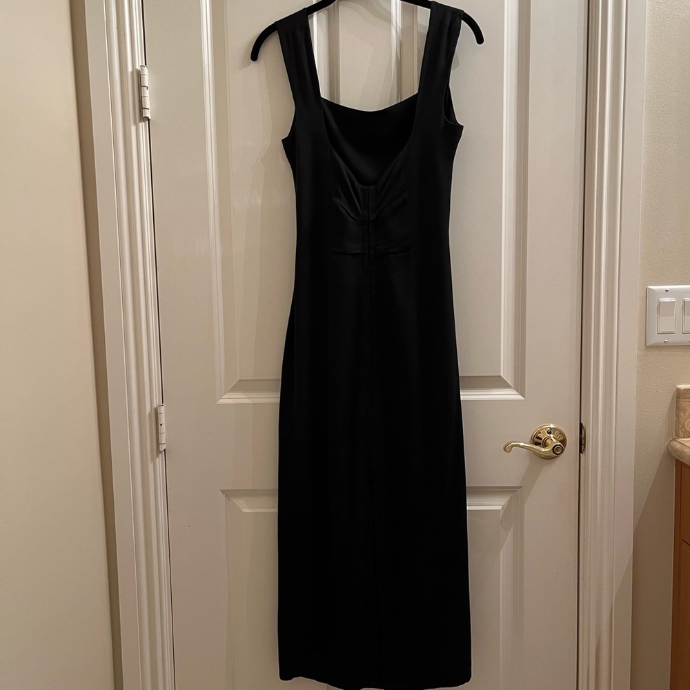 Vintage Yigal Azrouel Black Silk Dress Size 2